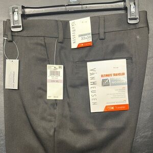 Van Heusen Ultimate Traveler Black Dress Pants
